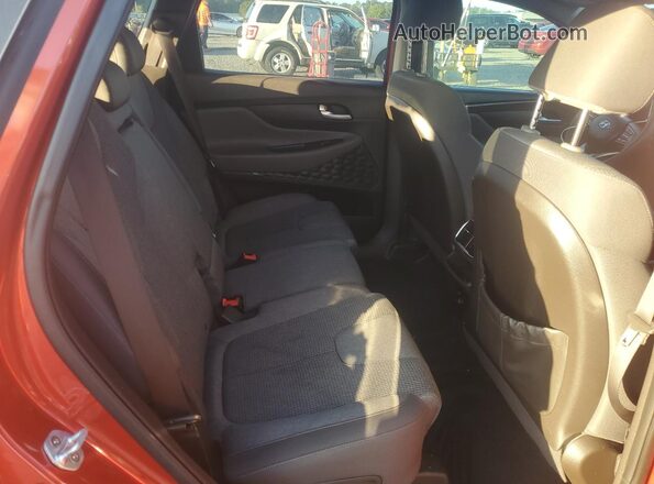 5NMS33AD4KH038403 2019 HYUNDAI SANTA Orange Rear interior view