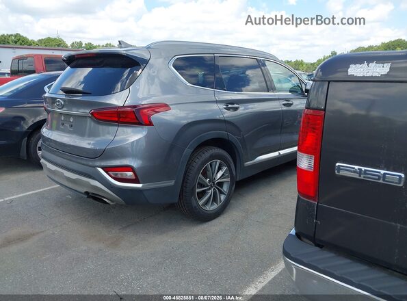 5NMS33AD4KH046243 2019 HYUNDAI SANTA FE Gray Հետևի աջ