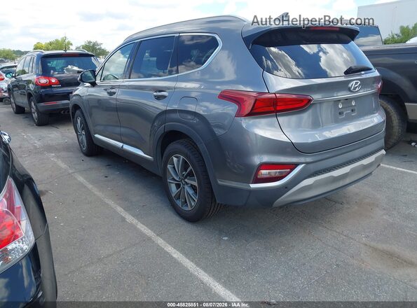 5NMS33AD4KH046243 2019 HYUNDAI SANTA FE Gray Հետևի ձախ