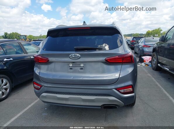5NMS33AD4KH046243 2019 HYUNDAI SANTA FE Gray 