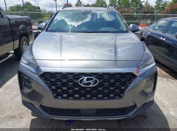 5NMS33AD4KH046243 2019 HYUNDAI SANTA FE Gray Սարքավորումների վահանակի տեսք