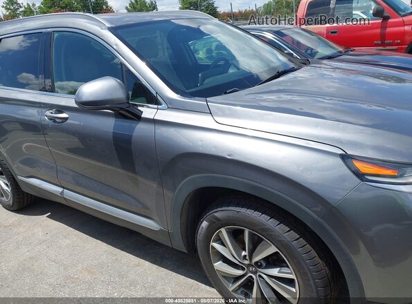 5NMS33AD4KH046243 2019 HYUNDAI SANTA FE Gray Սալոնի հետևի տեսք