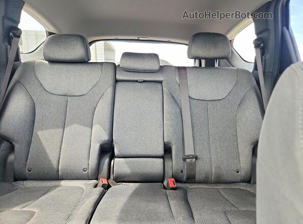 5NMS33AD4KH101922 2019 HYUNDAI SANTA Black უკანა სავარძლების ხედი