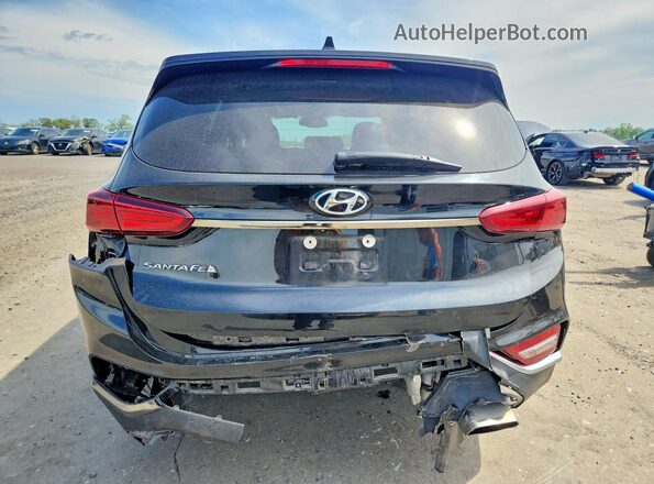 5NMS33AD4KH101922 2019 HYUNDAI SANTA Black უკანა ხედი