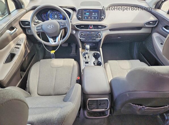 5NMS33AD4KH101922 2019 HYUNDAI SANTA Black წინა პანელის ხედი