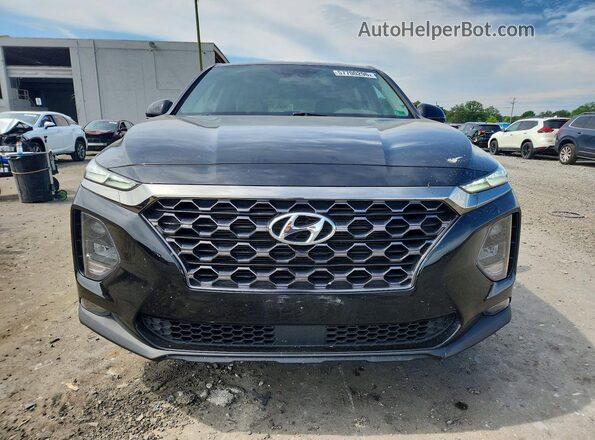 5NMS33AD4KH101922 2019 HYUNDAI SANTA Black წინა ხედი