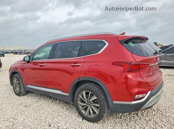 5NMS33AD4LH142469 2020 HYUNDAI SANTA Red Հետևի ձախ