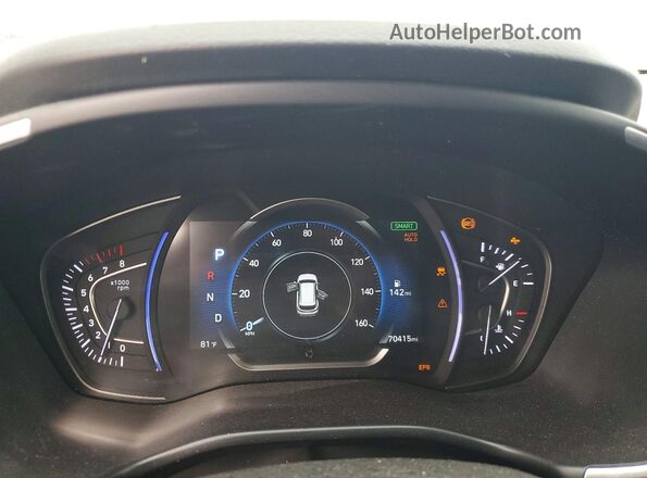 5NMS33AD4LH142469 2020 HYUNDAI SANTA Red Սարքավորումների վահանակի տեսք