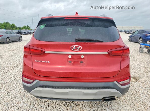 5NMS33AD4LH142469 2020 HYUNDAI SANTA Red Հետևի տեսք