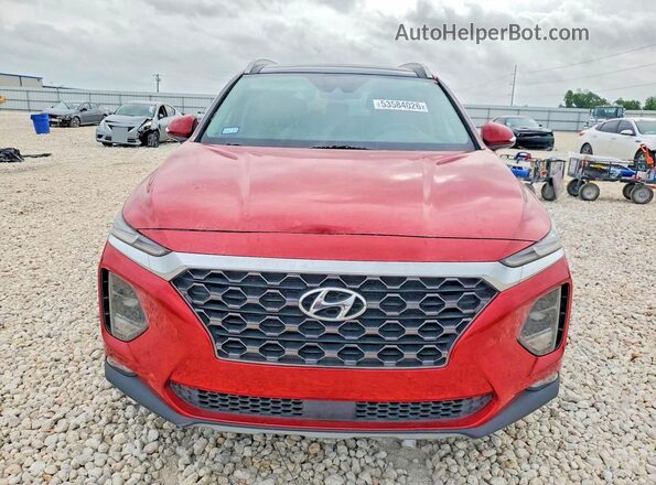 5NMS33AD4LH142469 2020 HYUNDAI SANTA Red Դիմացի տեսք