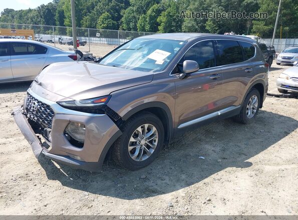 5NMS33AD4LH152872 2020 HYUNDAI SANTA FE Brown Przód lewy