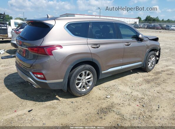 5NMS33AD4LH152872 2020 HYUNDAI SANTA FE Brown Tył prawy