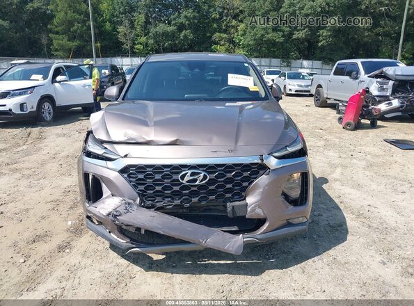 5NMS33AD4LH152872 2020 HYUNDAI SANTA FE Brown Widok z przodu