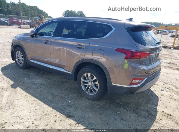 5NMS33AD4LH152872 2020 HYUNDAI SANTA FE Brown Tył lewy