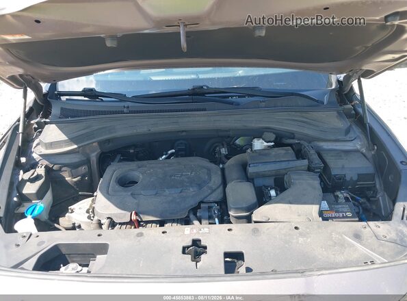 5NMS33AD4LH152872 2020 HYUNDAI SANTA FE Brown Widok z tyłu