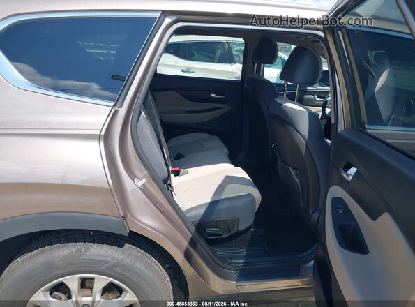 5NMS33AD4LH152872 2020 HYUNDAI SANTA FE Brown Widok naklejki z numerem VIN