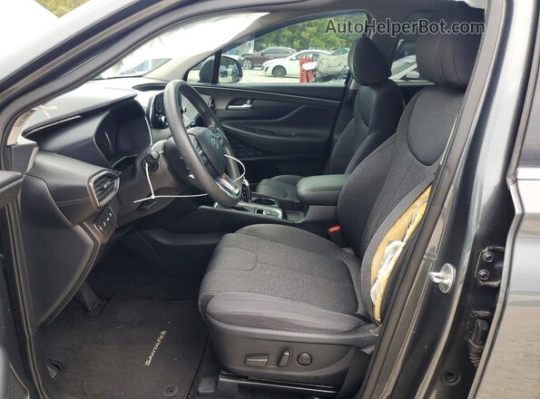 5NMS33AD4LH231801 2020 HYUNDAI SANTA Gray Widok wnętrza z przodu