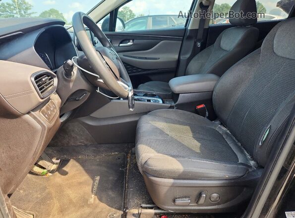 5NMS33AD4LH236822 2020 HYUNDAI SANTA Black წინა სალონის ხედი
