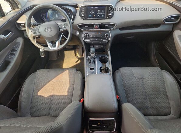 5NMS33AD4LH236822 2020 HYUNDAI SANTA Black წინა პანელის ხედი