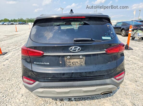 5NMS33AD4LH236822 2020 HYUNDAI SANTA Black უკანა ხედი