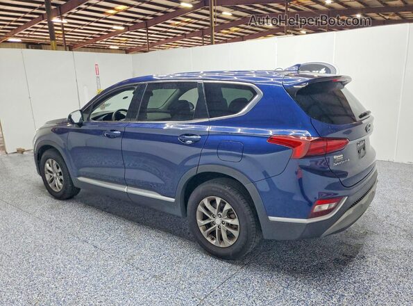 5NMS33AD4LH254432 2020 HYUNDAI SANTA Blue Rear left