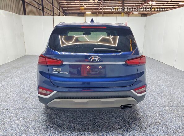 5NMS33AD4LH254432 2020 HYUNDAI SANTA Blue Rear view