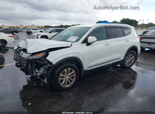 5NMS33AD4LH291884 2020 HYUNDAI SANTA FE White Vista tres cuartos delantera izquierda