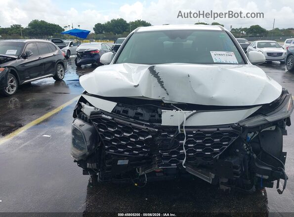 5NMS33AD4LH291884 2020 HYUNDAI SANTA FE White Vista frontal