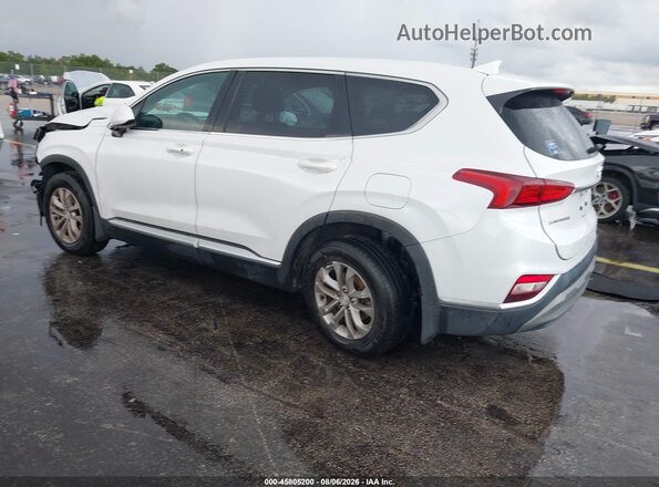 5NMS33AD4LH291884 2020 HYUNDAI SANTA FE White Trasero izquierdo