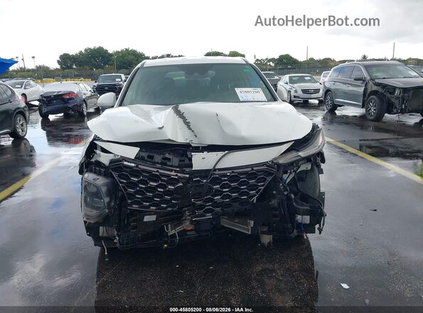 5NMS33AD4LH291884 2020 HYUNDAI SANTA FE White Vista interior trasera