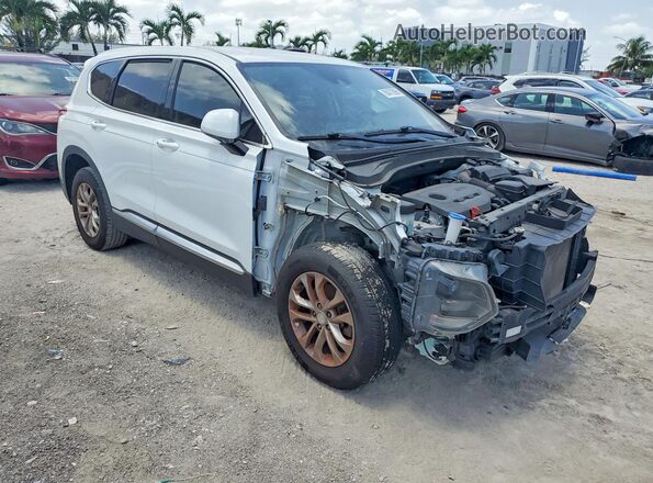 5NMS33AD5KH041780 2019 HYUNDAI SANTA White წინა მარჯვენა