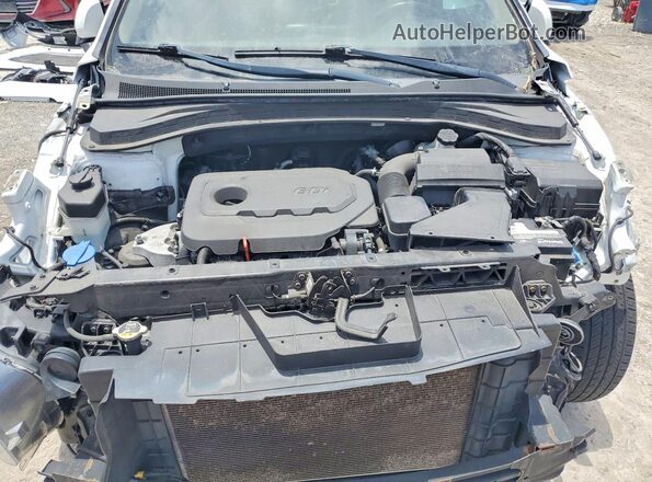 5NMS33AD5KH041780 2019 HYUNDAI SANTA White ძრავის განყოფილების ხედი