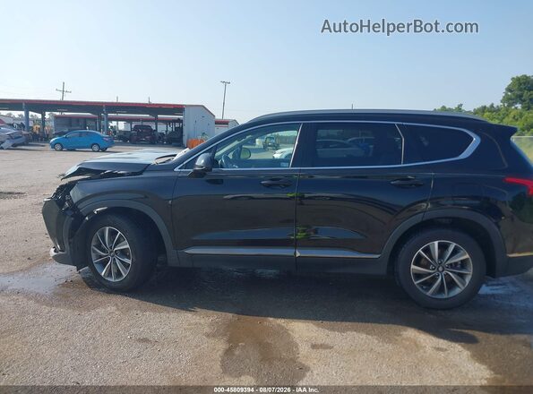5NMS33AD5KH046011 2019 HYUNDAI SANTA FE Black სალონის 360-გრადუსიანი ხედი
