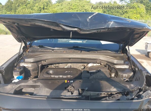 5NMS33AD5KH046011 2019 HYUNDAI SANTA FE Black უკანა ხედი