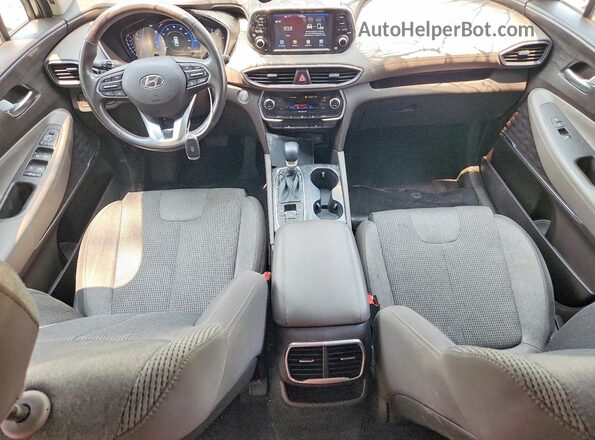 5NMS33AD5KH050463 2019 HYUNDAI SANTA Gray წინა პანელის ხედი