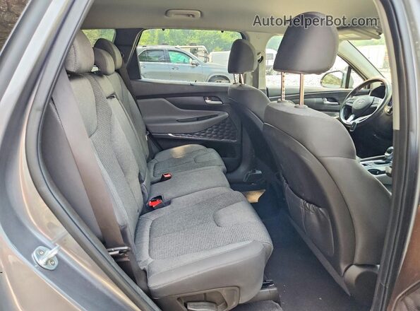 5NMS33AD5KH050463 2019 HYUNDAI SANTA Gray უკანა სავარძლების ხედი