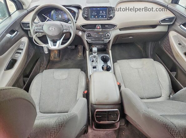 5NMS33AD5KH135562 2019 HYUNDAI SANTA Black Dashboard view