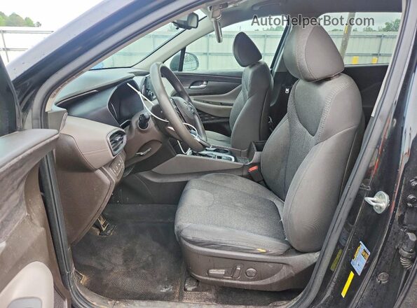5NMS33AD5KH135562 2019 HYUNDAI SANTA Black Front interior view