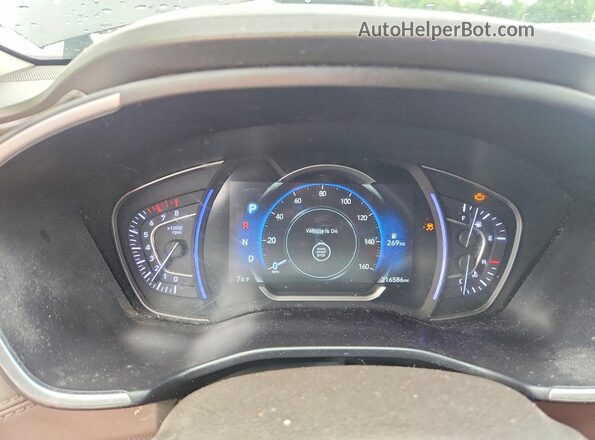 5NMS33AD5KH135562 2019 HYUNDAI SANTA Black Instrument cluster view