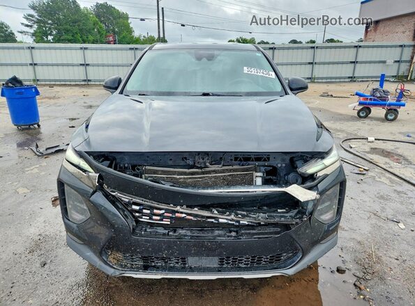 5NMS33AD5KH135562 2019 HYUNDAI SANTA Black Front view
