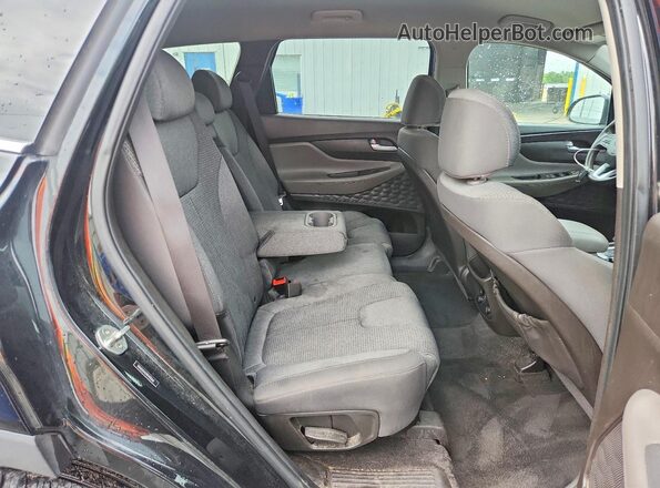 5NMS33AD5KH135562 2019 HYUNDAI SANTA Black Rear interior view