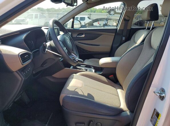 5NMS33AD5LH266816 2020 HYUNDAI SANTA White Front interior view