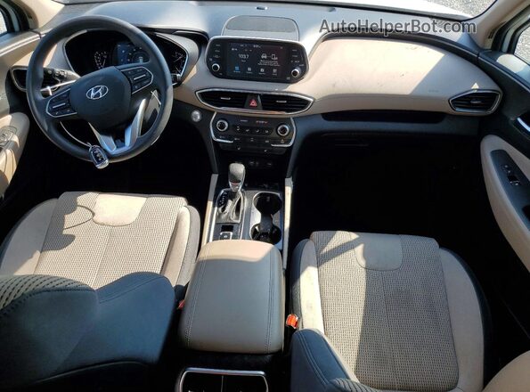 5NMS33AD5LH266816 2020 HYUNDAI SANTA White Dashboard view