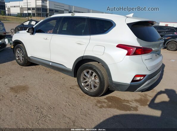 5NMS33AD6KH004589 2019 HYUNDAI SANTA FE White Հետևի ձախ