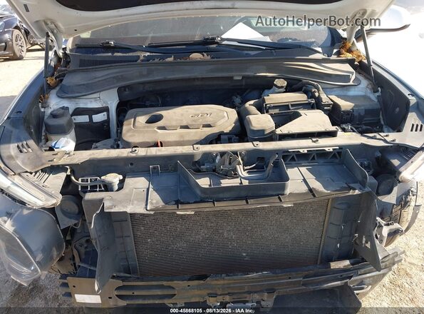 5NMS33AD6KH004589 2019 HYUNDAI SANTA FE White Հետևի տեսք