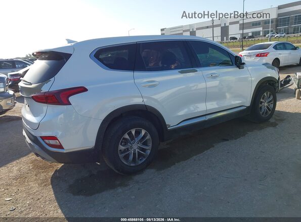 5NMS33AD6KH004589 2019 HYUNDAI SANTA FE White Հետևի աջ