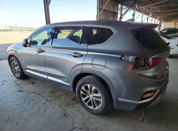 5NMS33AD6KH013390 2019 HYUNDAI SANTA Gray Задня ліва чверть