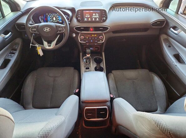 5NMS33AD6KH013390 2019 HYUNDAI SANTA Gray Вид панелі приладів