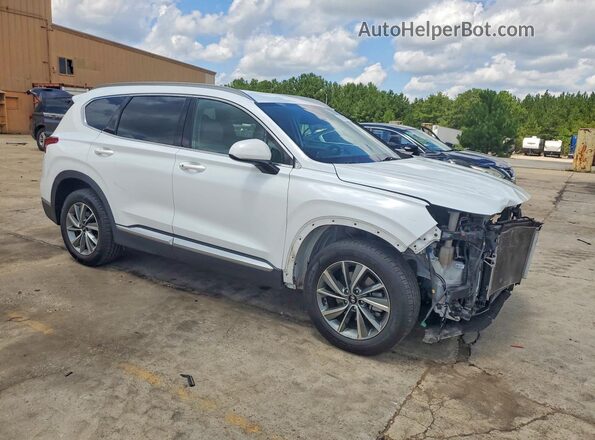 5NMS33AD6KH054747 2019 HYUNDAI SANTA Белый Передняя правая четверть