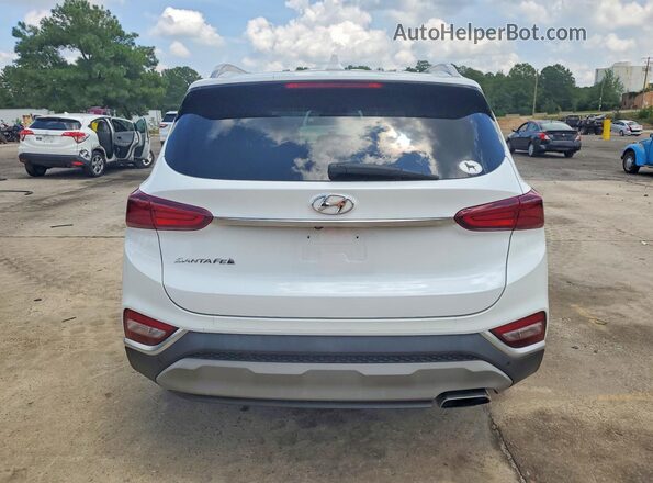 5NMS33AD6KH054747 2019 HYUNDAI SANTA Белый Вид сзади